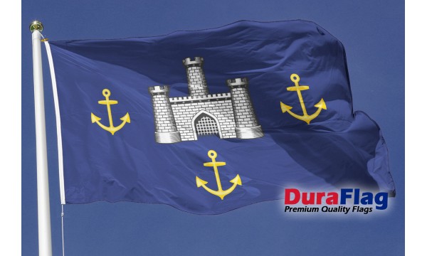 DuraFlag® Isle of Wight (Old) Castles Premium Quality Flag